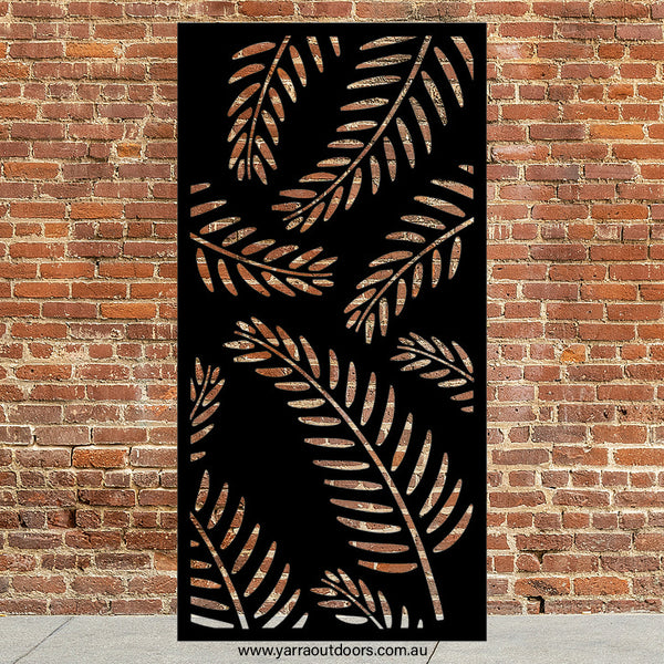 Growth - CORTEN Steel / Powder Coated Decorative Wall Panel – Yarra ...