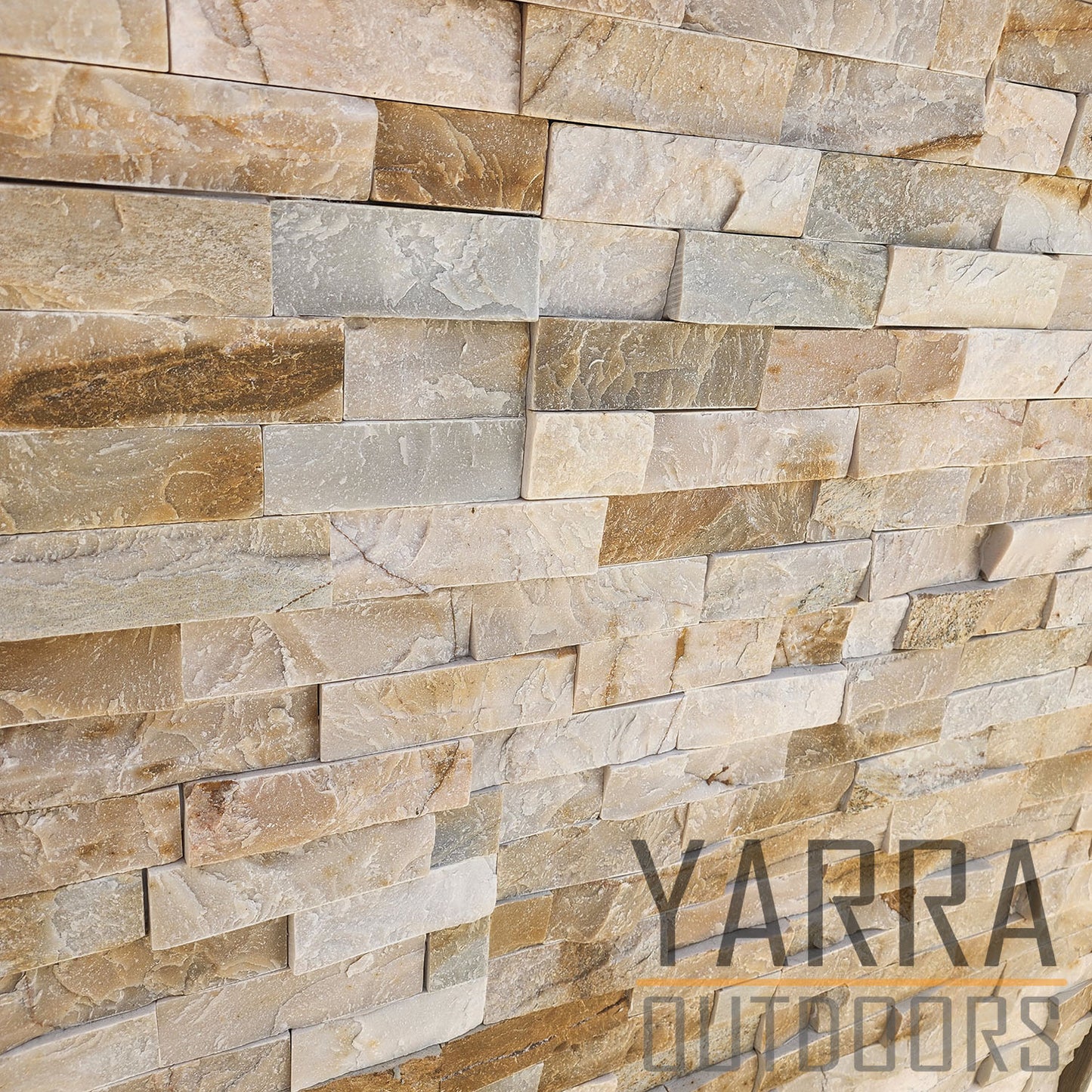 Autumn Stack Stone Wall Panels